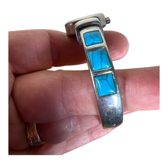 Turquoise Watch Cuff - Picture 4 of 6